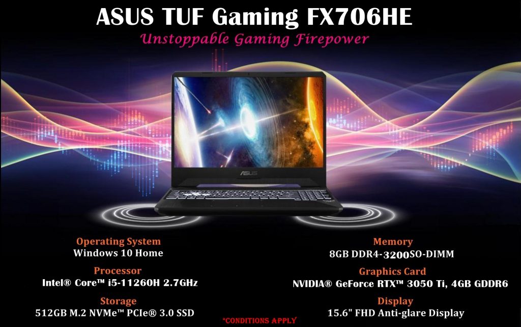 ASUS TUF Gaming FX-706HE