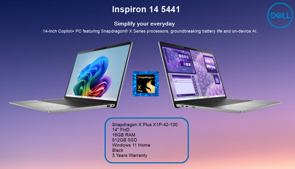 ISIS FUSION DELL Inspiron Snapdragon Laptop